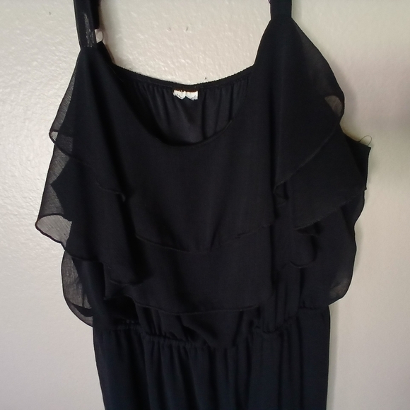 Women's Unbranded Black Sheer 90's Vintage Mesh Sleeveless Dress - Picture 6 of 16